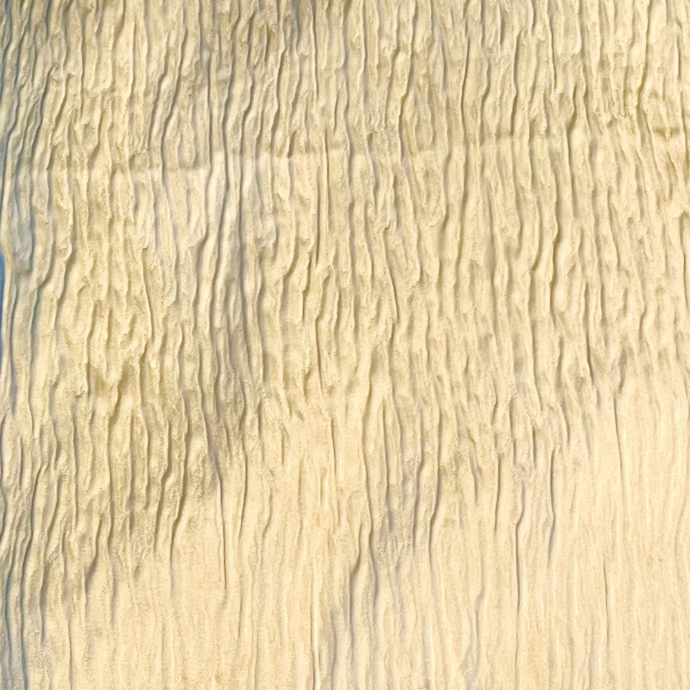 Donna Karan Home Full/Queen Cream Ripple Duvet. Like new, used in guest room.